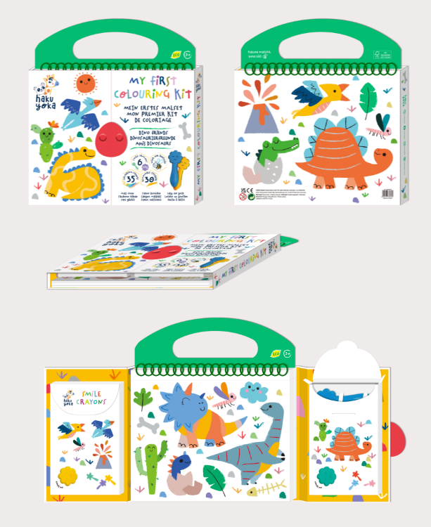 My First Colouring Kit - Dino Friends
