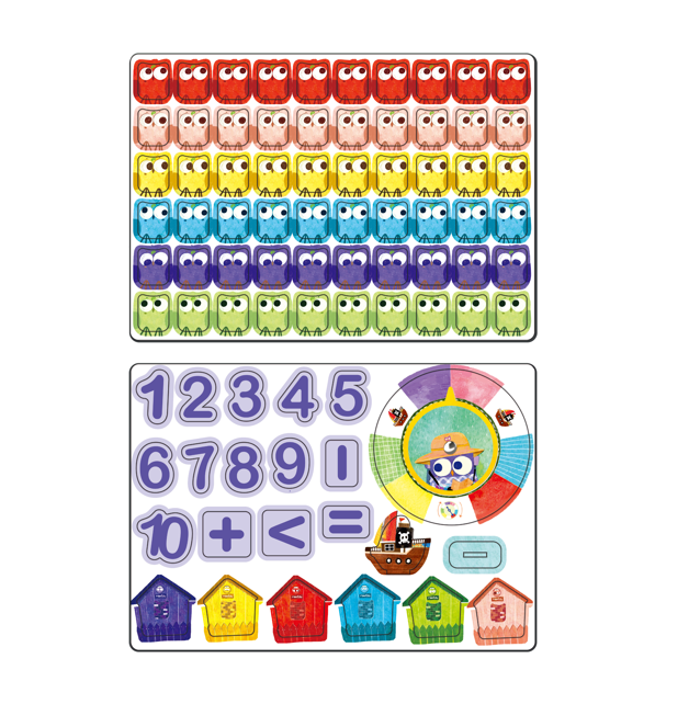 Magnetic Learning Game - Counting