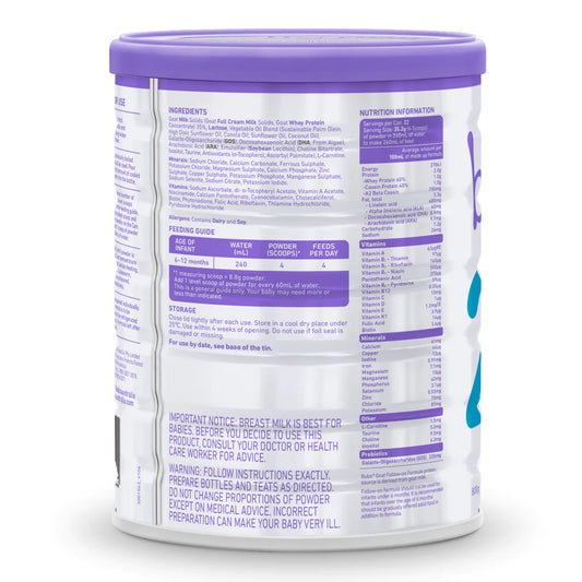 Bubs® Goat Milk Follow-on Formula Stage 2 - 800g