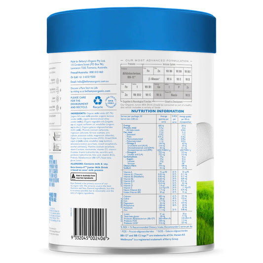 Bellamy's Organic Beta Genica-8™ Step 4 Junior Milk Drink