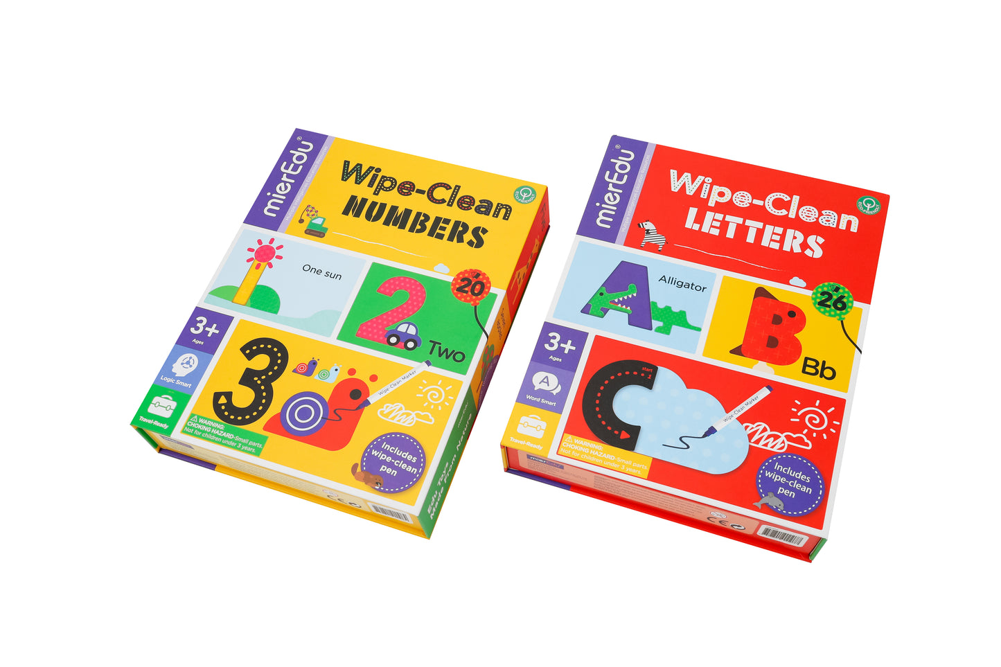 WIPE-CLEAN ACTIVITY SET - Letters