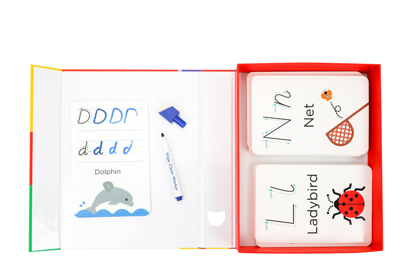 WIPE-CLEAN ACTIVITY SET - Letters
