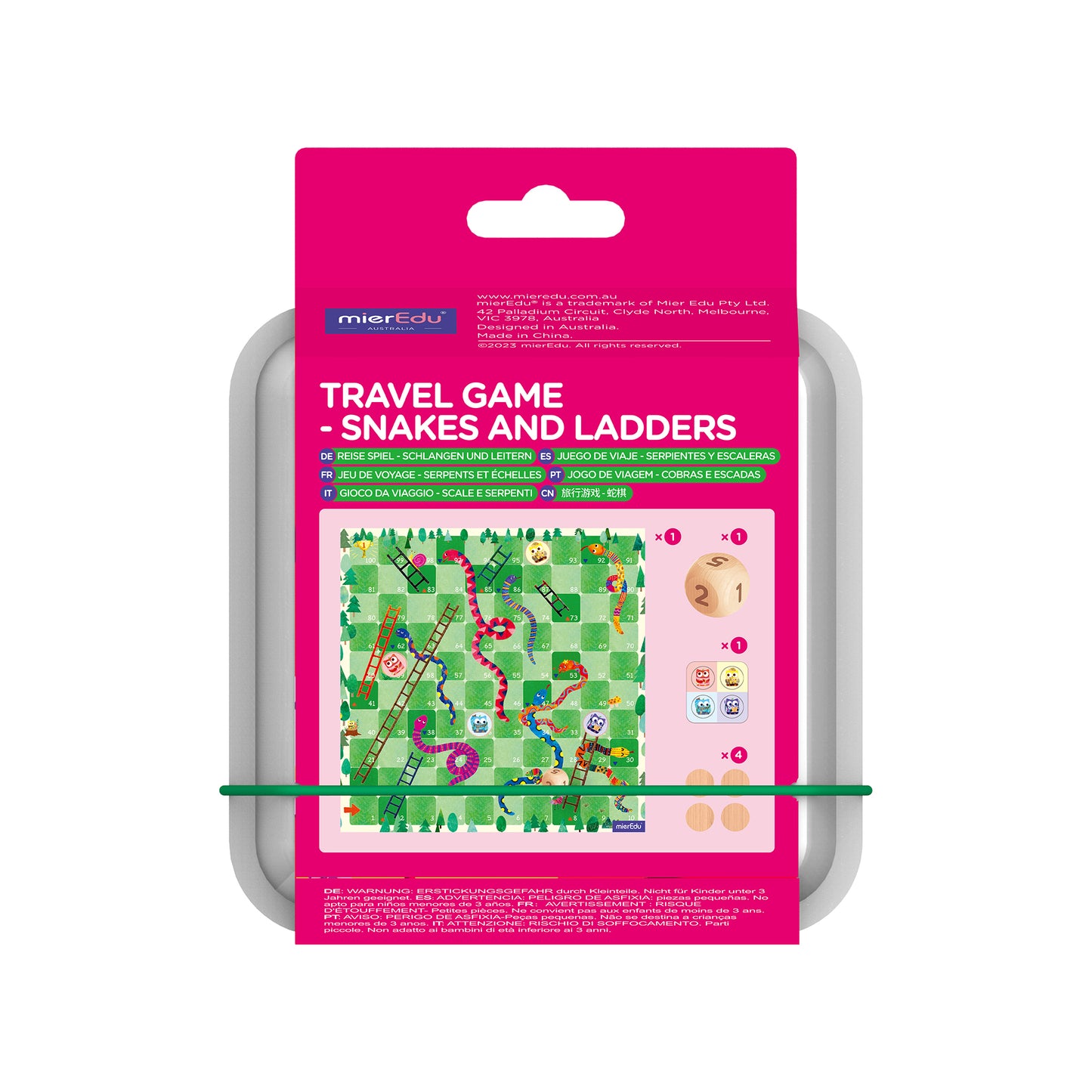 Travel Games - Snake and Ladder