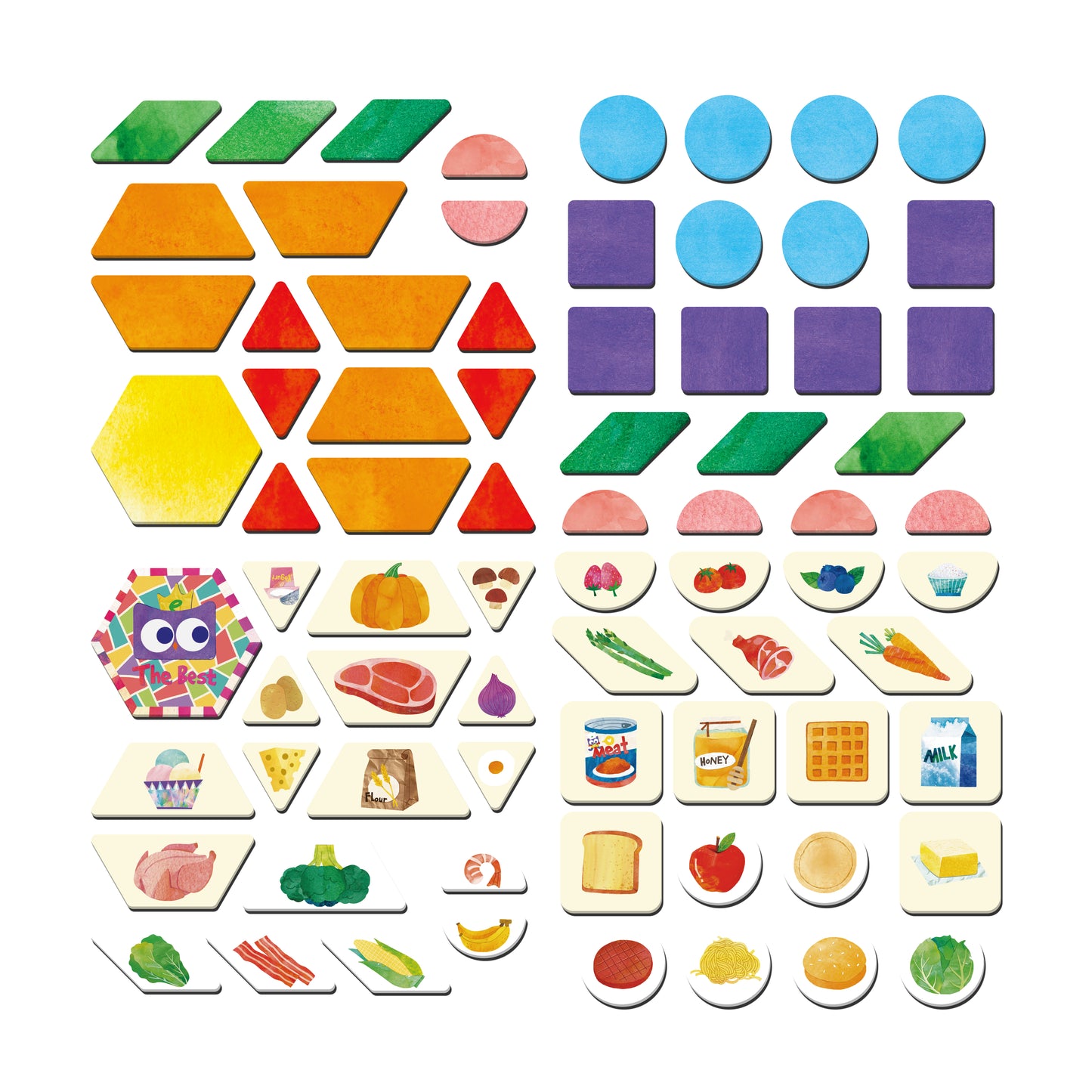 Magnetic Learning Game - Shapes