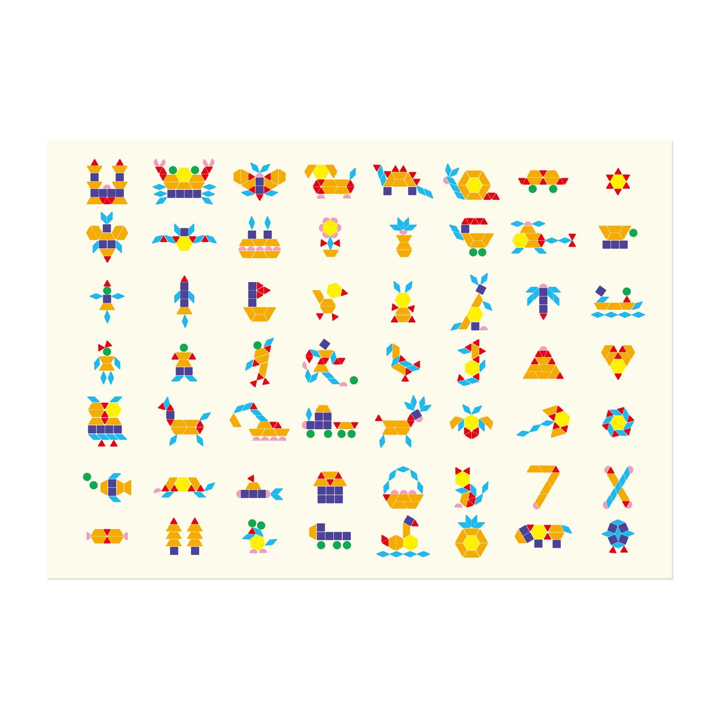 Magnetic Learning Game - Shapes