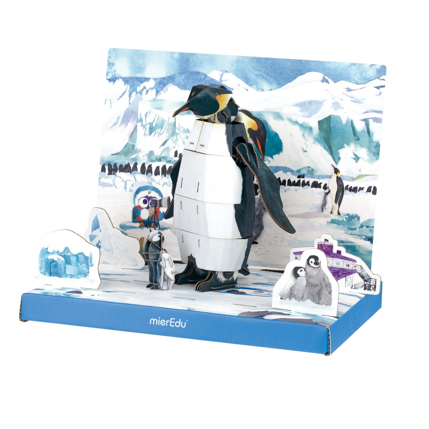 Adjustable ECO 3D Puzzles - Emperor Penguin