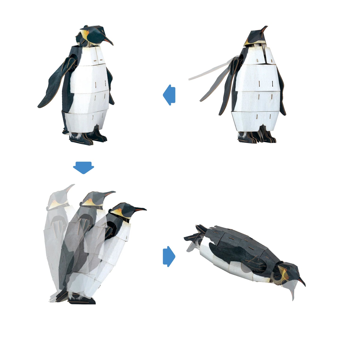 Adjustable ECO 3D Puzzles - Emperor Penguin