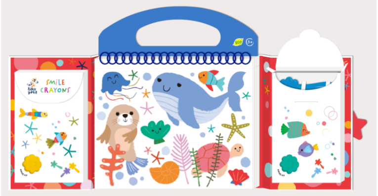 My First Colouring Kit - Sea Friends