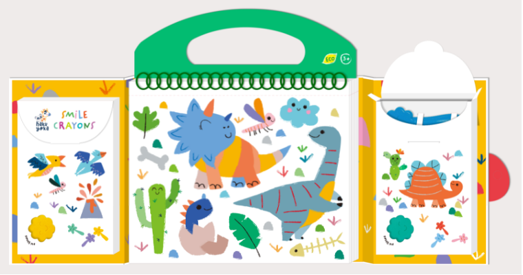 My First Colouring Kit - Dino Friends