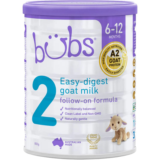 Bubs® Goat Milk Follow-on Formula Stage 2 - 800g
