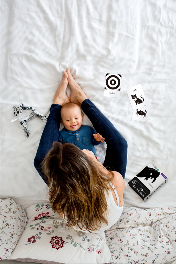 Cognitive Flash Cards - Black & White