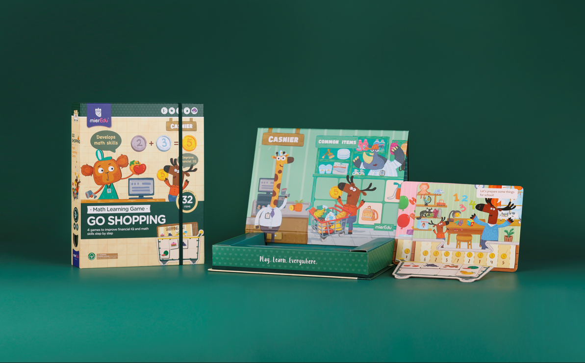 Math Learning Game Go Shopping