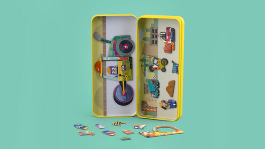 Travel Magnetic Box - Trucks