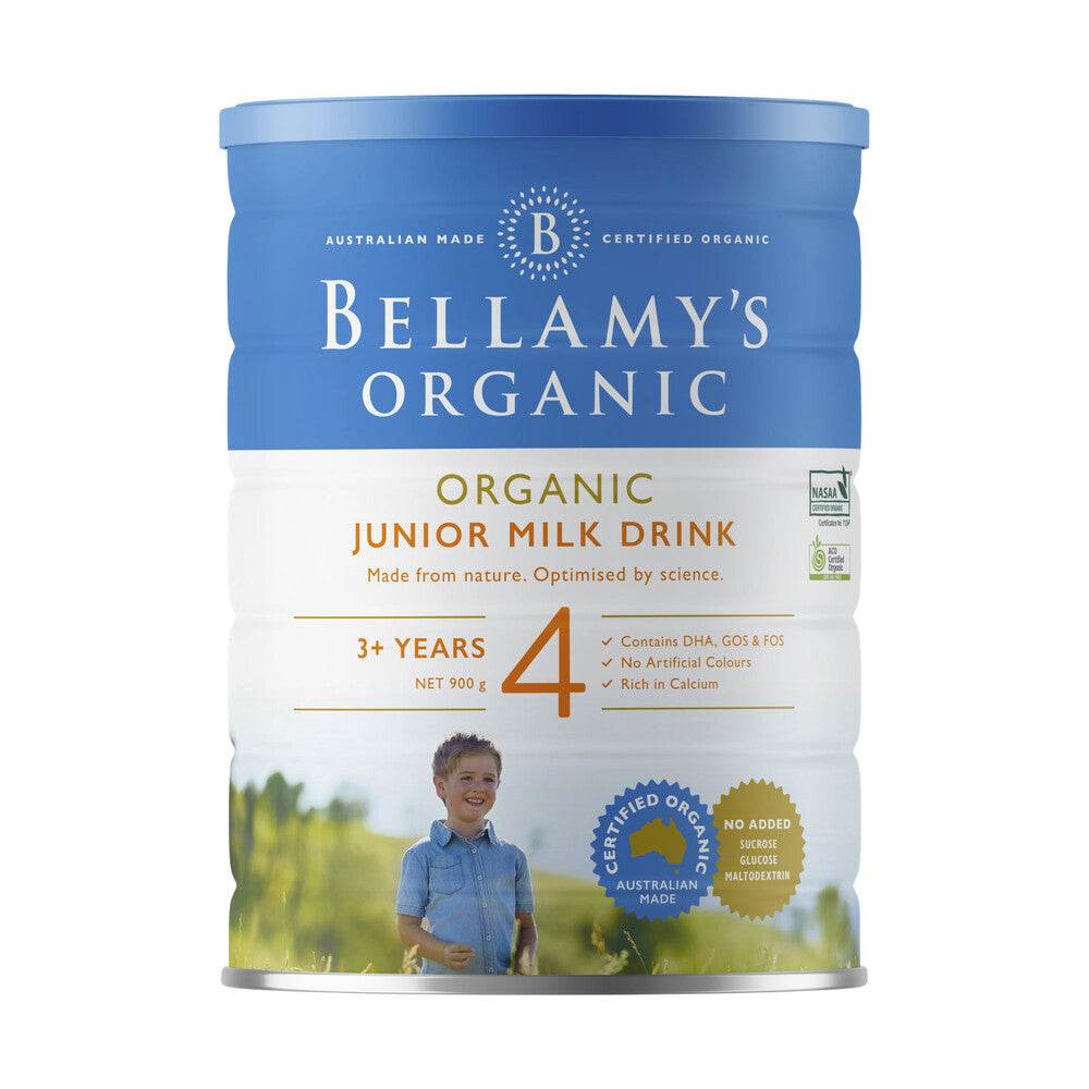 Bellamy's Organic Junior Milk Drink Step 4 900g