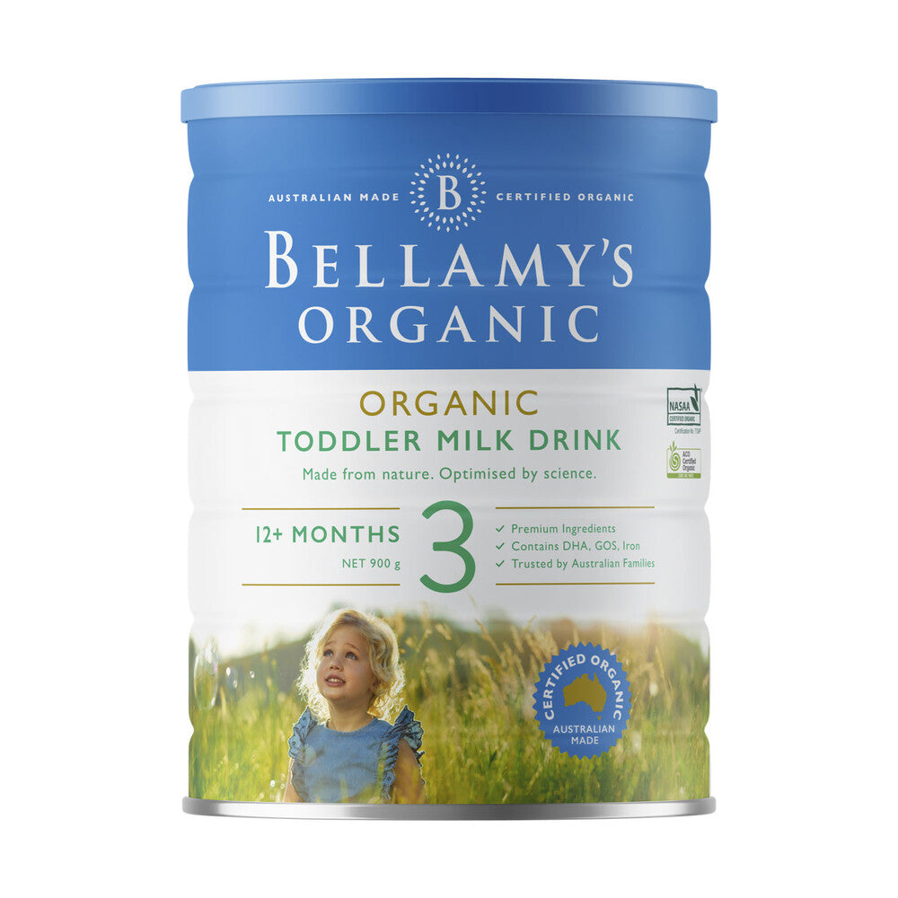 Bellamy's Organic Toddler Milk Drink Step 3 900g