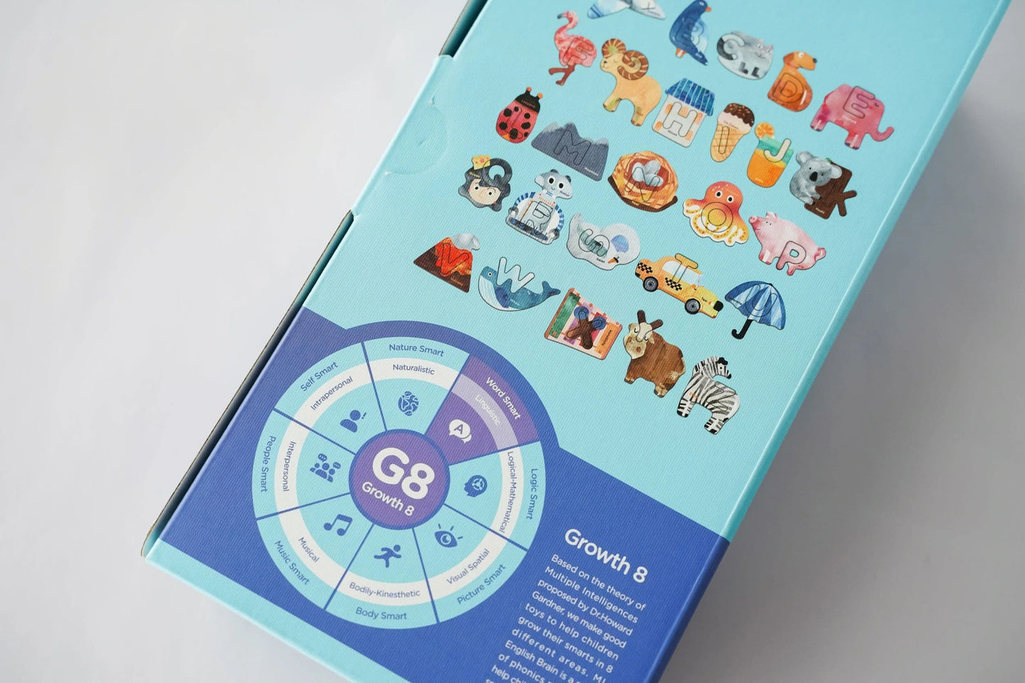 MI English Brain-Matching ABC Magnetic Puzzle