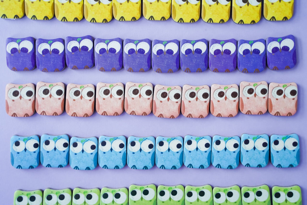 Omi Owl Counter Set