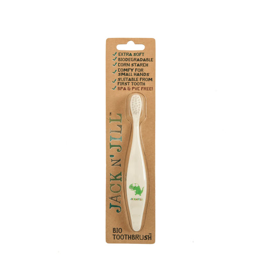 Jack n Jill Dino Biodegradable Toothbrush