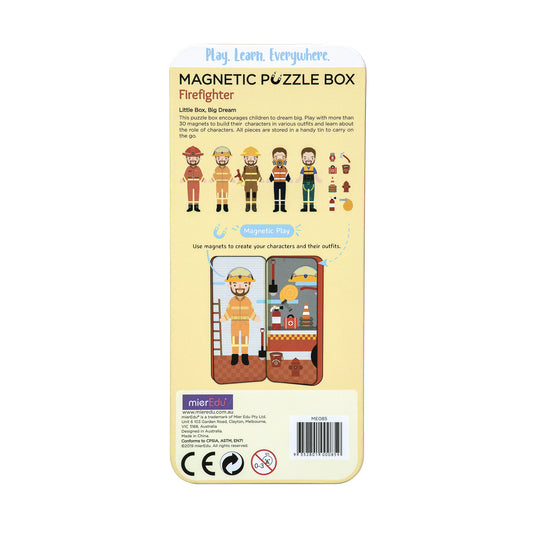MAGNETIC PUZZLE BOX - Firefighter