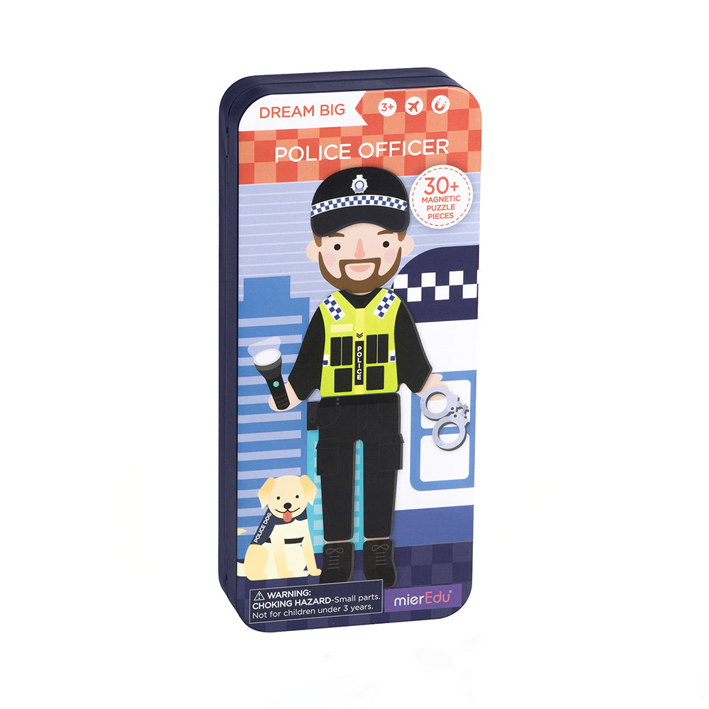 MAGNETIC PUZZLE BOX - Police Officer