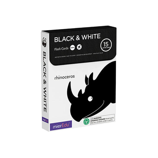 Cognitive Flash Cards - Black & White