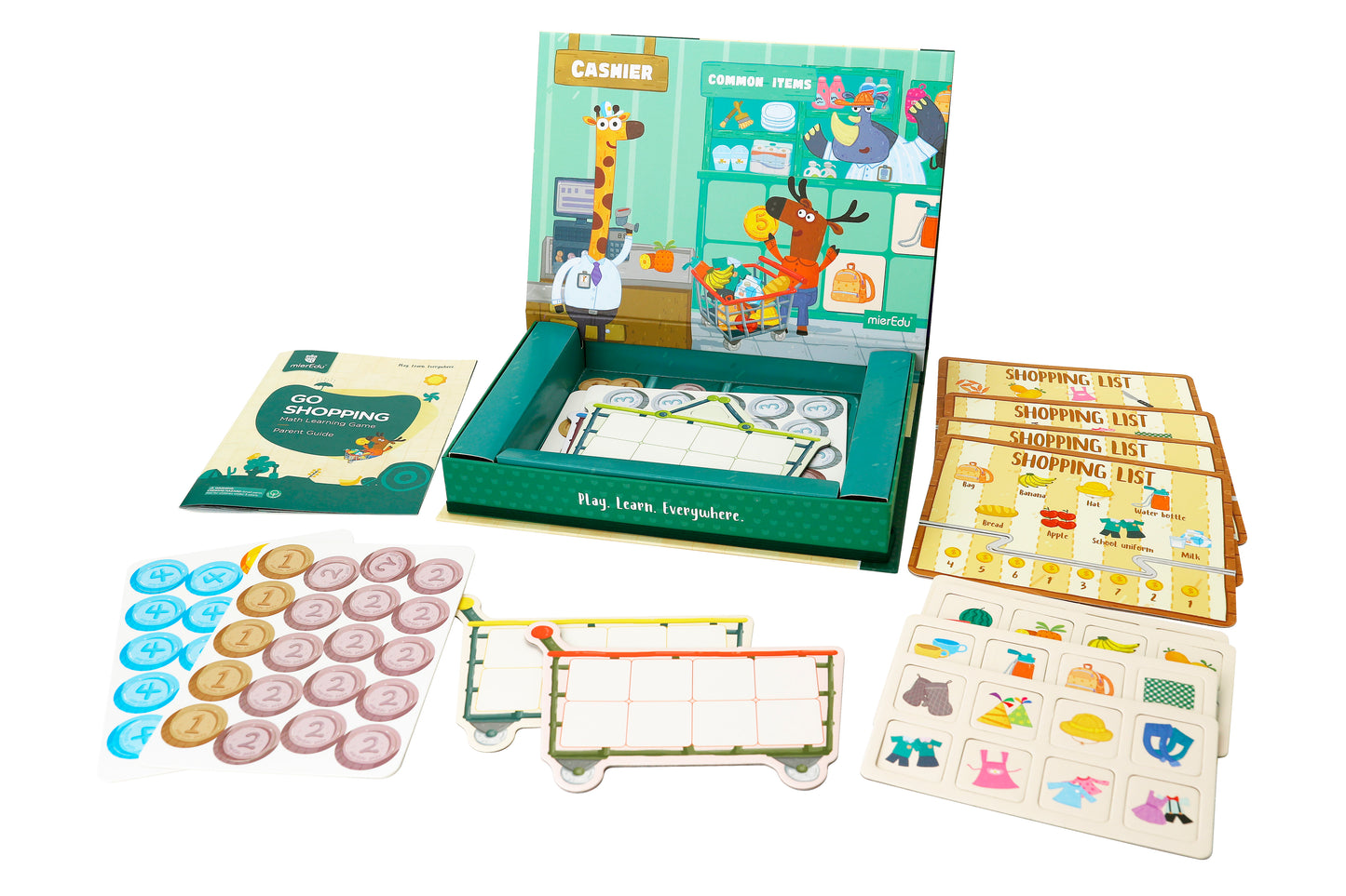 Math Learning Game Go Shopping