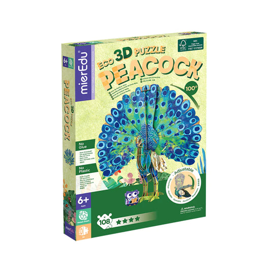 ECO 3D Puzzles - Peacock