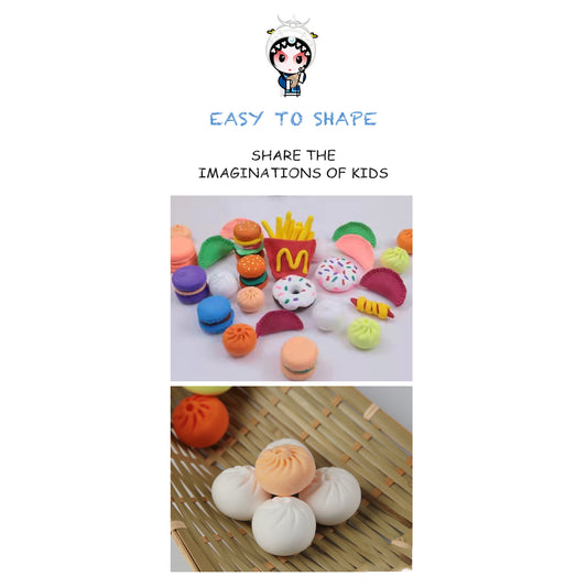 Boron-Free Super Light Clay 24 Colours