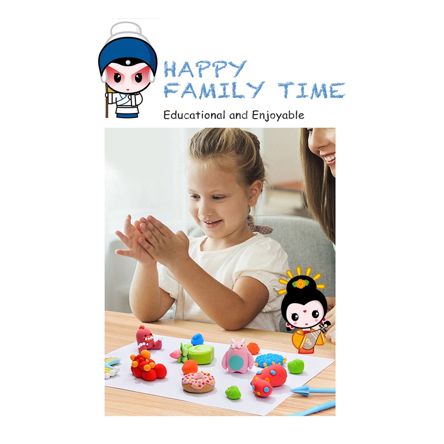 Boron-Free Super Light Clay 24 Colours