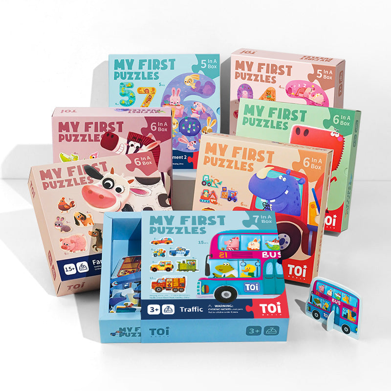 My First Puzzles-Farm Animals