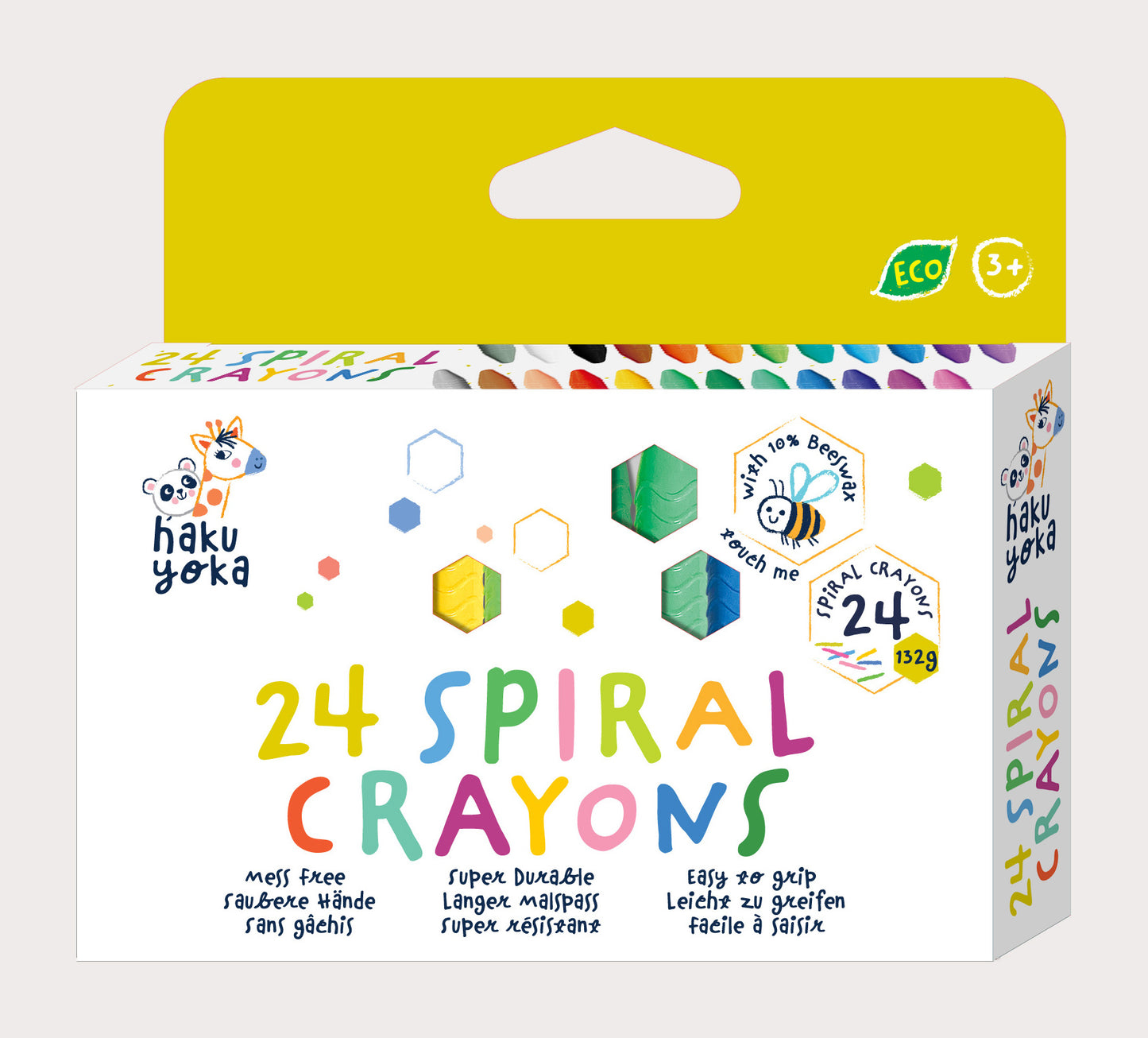 24 Spiral Crayons