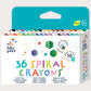 36 Spiral Crayons