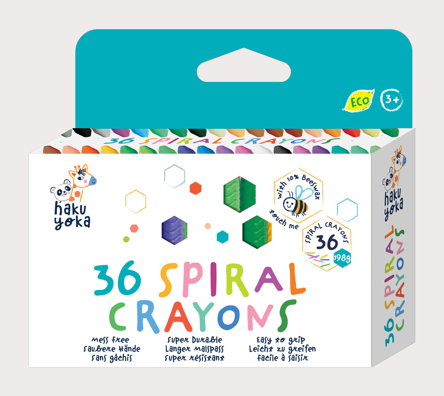 36 Spiral Crayons