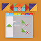 Magnetic Tangram - Starter Kit