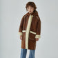 Suede Long Coat