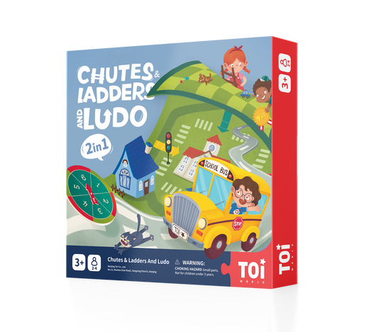 Chutes&Ladders and Ludo 2in1