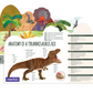 MierEdu Adjustable ECO 3D Puzzles - Dino Theme - Tyrannosaurus Rex