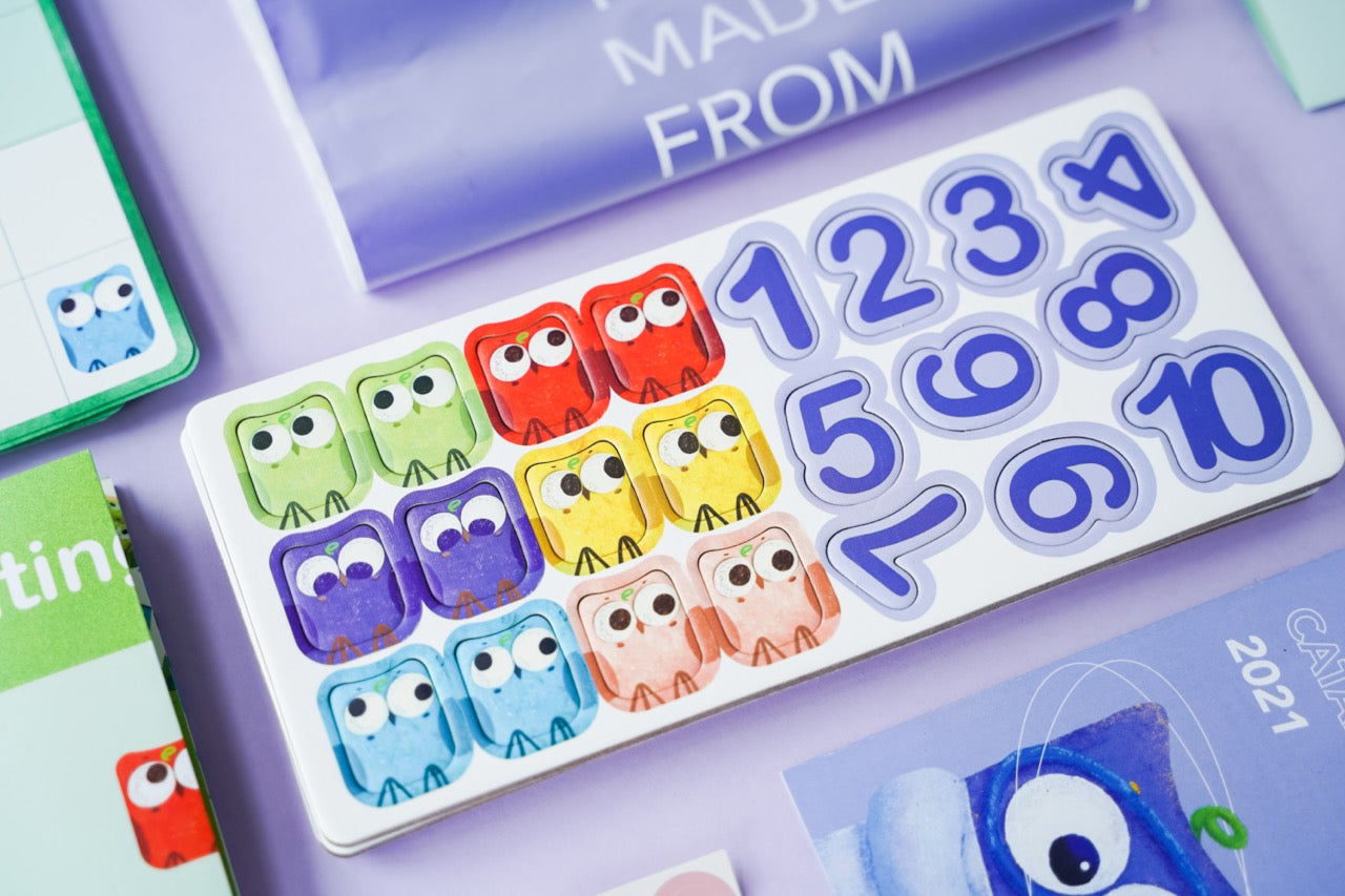 Omi Owl Counter Set