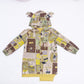 Fruit Monster Patterned Kids Coat (Pineapple)