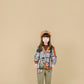 Fruit Monster Patterned Kids Coat (Taro)