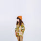 Fruit Monster Patterned Kids Coat (Pineapple)