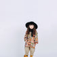 Fruit Monster Patterned Kids Coat (Orange)