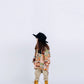 Fruit Monster Patterned Kids Coat (Orange)