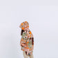 Fruit Monster Patterned Kids Coat (Orange)