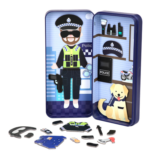 MAGNETIC PUZZLE BOX - Police Officer