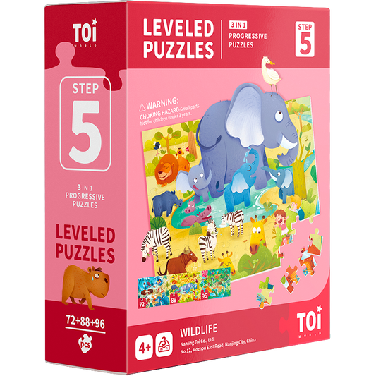 Leveled Puzzle - Step 5 (Wildlife)